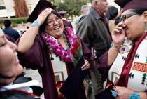 A picture of Graduation in the Native American Convocation